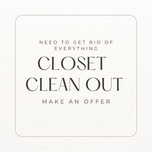 Trying to clear out my house! Accepting pretty much any offer this week!